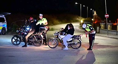 Edirne'de gece trafik uygulaması