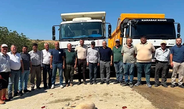 Edirne'de Altınyazı Karasaz Sulama Kooperatifi'ne güçlü takviye