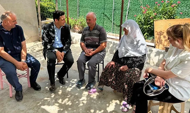 Edirne'de İpsala Kaymakamı Güzel'den Sultanköy'e anlamlı ziyaret