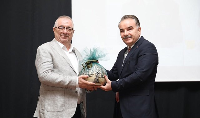Edremit Kaymakamı Ahmet Odabaş'a veda gecesi