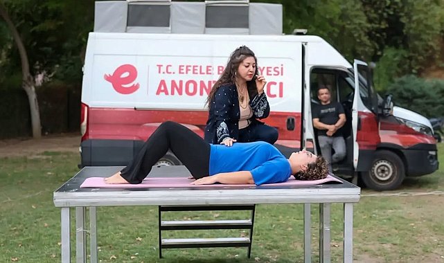 Efeler'de vatandaşlar doğayla iç içe nefes aldı