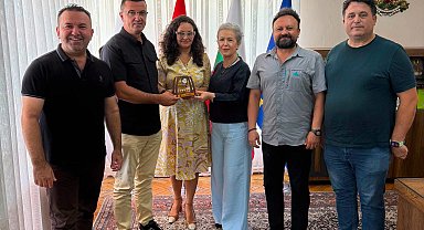 EGD'den Bulgaristan Edirne Konsolosu'na ziyaret