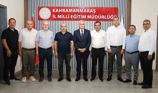 Eğitim-Bir-Sen Adana Şubesi Kahramanmaraş'ta temaslarda bulundu