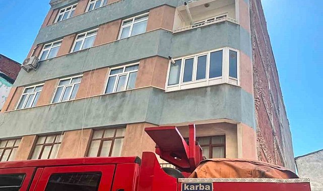Elazığ'da çatı yangını