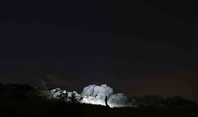 Elazığ'da meteor yağmuru Harput'tan gözlemlendi