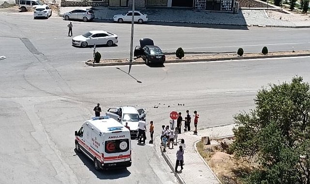 Elazığ'da otomobiller çarpıştı: 1 yaralı