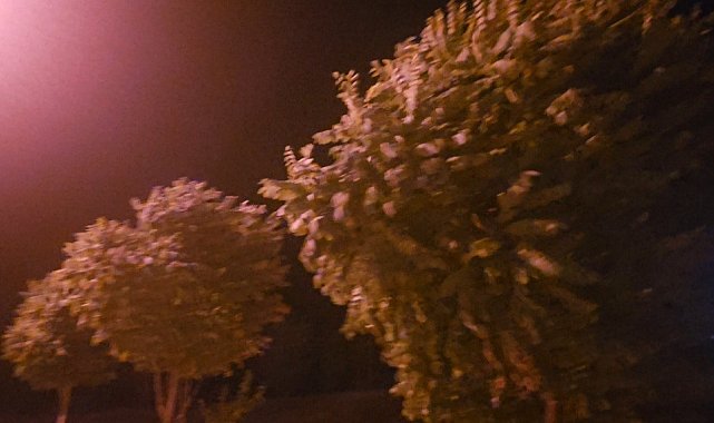 Elazığ'da sıcak hava yerini kuvvetli rüzgara bıraktı