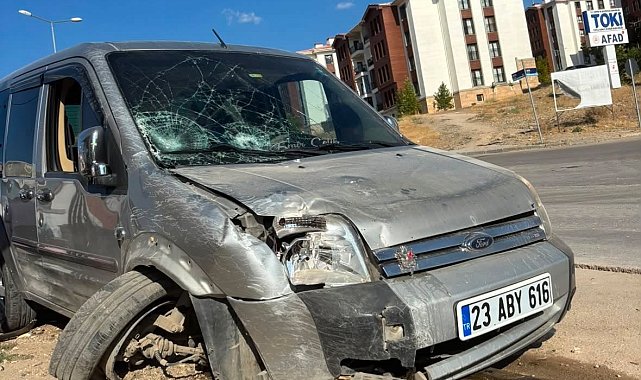 Elazığ'da trafik kazası: 1 yaralı