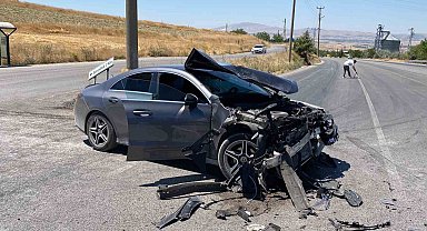 Elazığ'da trafik kazası: 6 yaralı