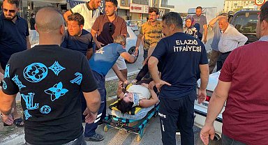 Elazığ'da zincirleme trafik kazası: 3 yaralı