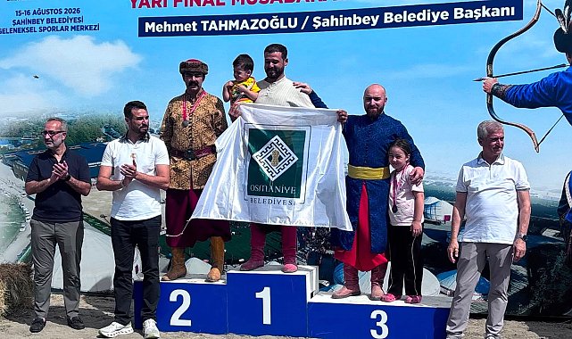 Elazığlı atlı okçular Gaziantep'te zirveyi fethetti