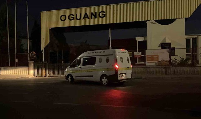 Elini iplik makinasına kaptıran işçinin 5 parmağı koptu