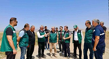 Erzincan'da arazi toplulaştırma çalışmalarına yakın takip