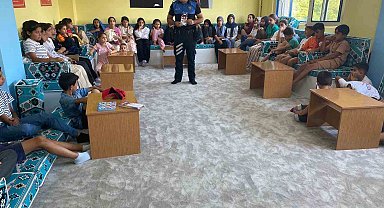 Erzincan'da öğrencilere güvenlik eğitimi verildi