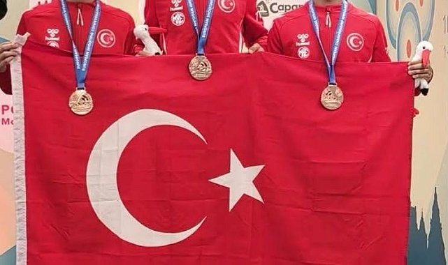 Erzincanlı milli atıcı Avrupa üçüncüsü oldu