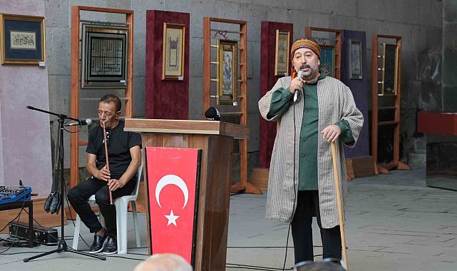Erzurum'da Festivalin sekizinci günü, edebiyattan tiyatroya uzandı