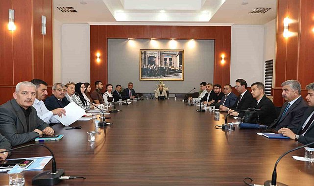 Erzurum'da Hayat Boyu Öğrenme Komisyonu toplandı