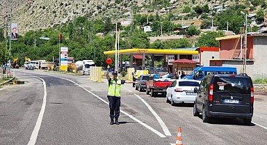 Erzurum'da jandarma suçluya nefes aldırmıyor