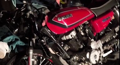 Erzurum'da motosiklet kazası: 3 yaralı