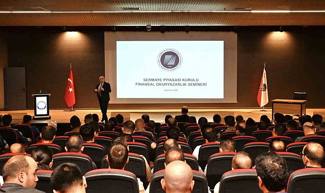 Erzurum'da polise "Finansal Okuryazarlık" semineri