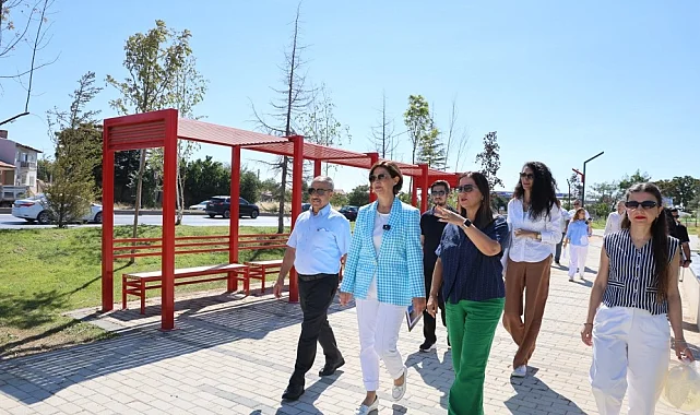 Eskişehir Gündoğdu'da yeşil alan çalışması