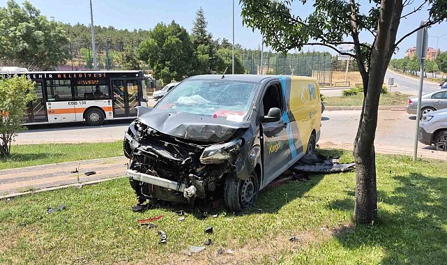 Eskişehir'de korkutan kaza: 2 yaralı