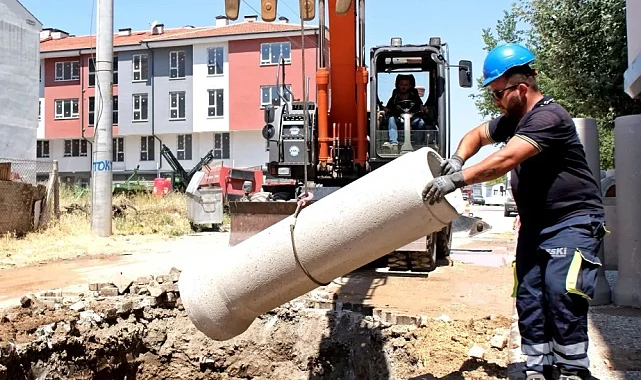 Eskişehir'de kanalizasyon hatları yenileniyor