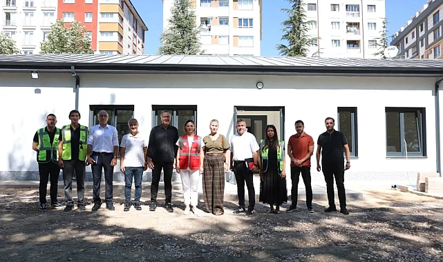 Eskişehir'de şehit yakınları ve gazilere özel sosyal tesiste sona gelindi