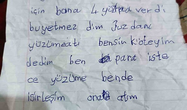 Eve not bırakıp gitmişti, Şehir Hastanesi'nde bulundu