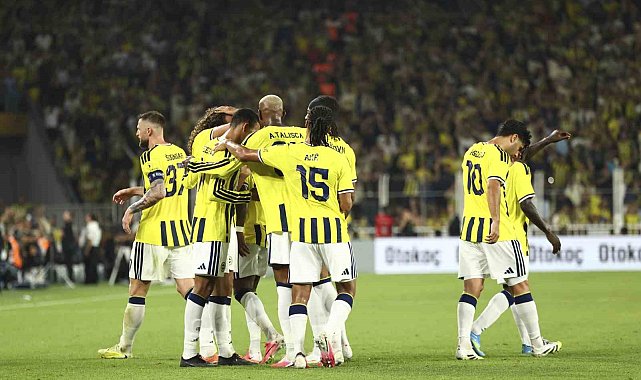 Fenerbahçe tur için avantajı yakaladı