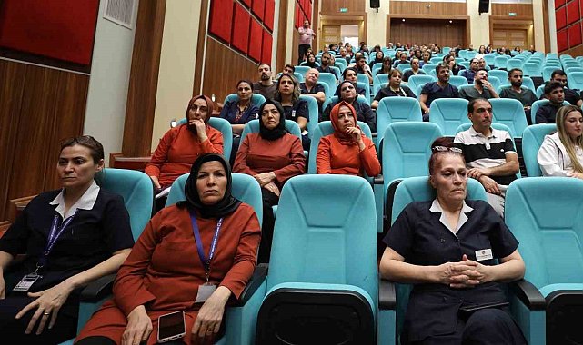 FÜ Hastanesi çalışanlarına "Sterilizasyon ve Dezenfeksiyon" eğitimi