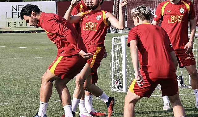 Galatasaray, Göztepe maçı hazırlıklarını sürdürdü