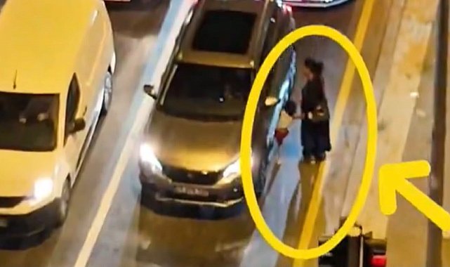 Gaziantep'te dilencilik ve satıcılık yapanlara dron destekli zabıta müdahalesi