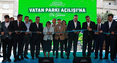 Gaziantep'in çehresini değiştirecek yeni park açıldı