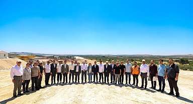 Gaziantep'te havaalanı yolunda çalışmalar tam gaz