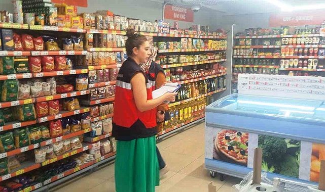 Gediz'de gıda işletmelerine denetim