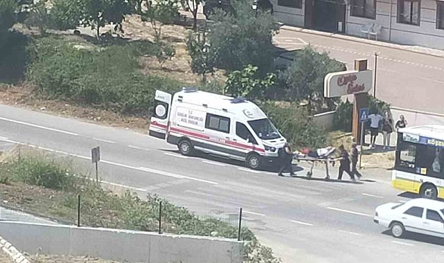 Gemlik'te otobüste fenalaşan yolcu hastaneye kaldırıldı
