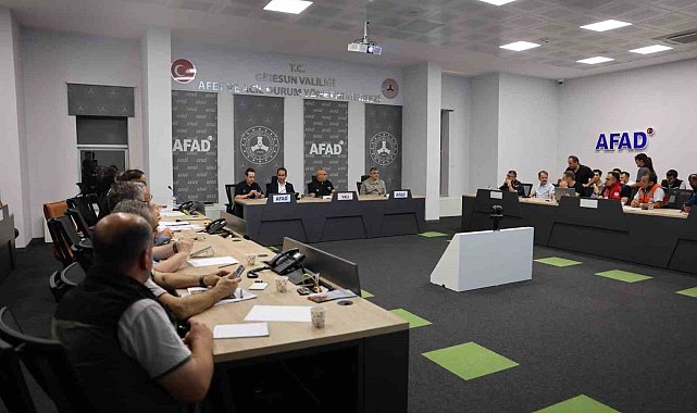 Giresun'da sağanak yağış 2,2 milyon liralık zarara neden oldu