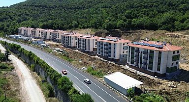 Gölyaka'da 140 TOKİ konutu için çalışmalar sürüyor