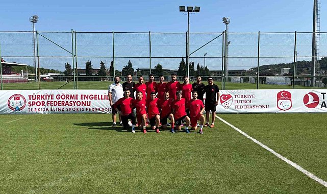 Görme Engelli B1 Milli Takımı, Avrupa Şampiyonası'na Riva'da hazırlanıyor