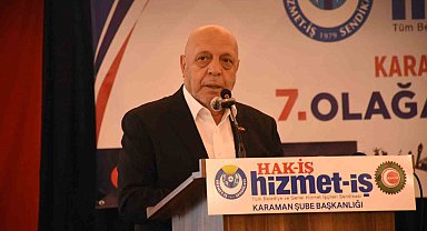 HAK-İŞ Genel Başkanı Mahmut Arslan: "Asgari Ücret Tespit Komisyonu'nun yapısı değişmeli"