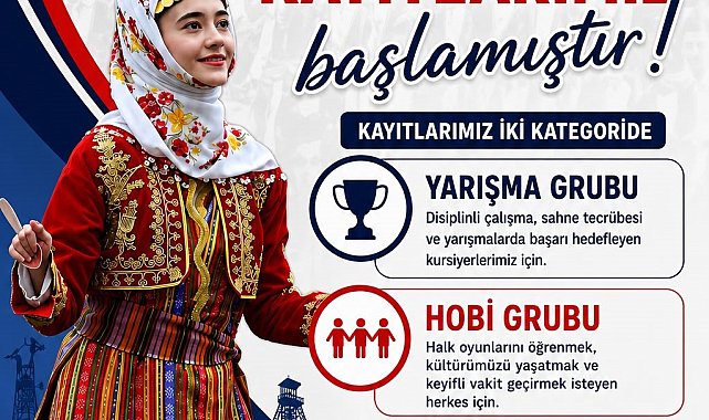 Halk oyunlarında yeni sezon kayıtları başladı