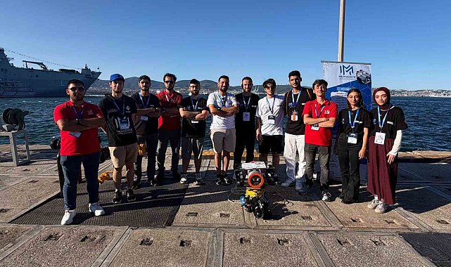 Hasan Kalyoncu Üniversitesi MERGENİYE Takımı TEKNOFEST Mavi Vatan'da üçüncü oldu