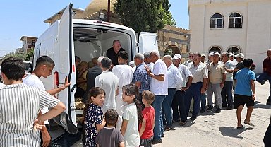 Hatay Büyükşehir'den vatandaşlara 100 ton kavun