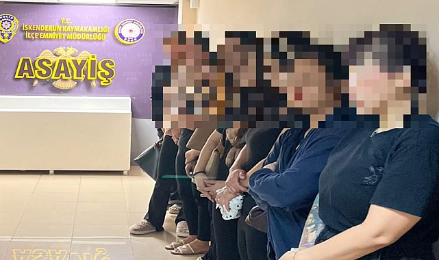 Hatay'da SPA ve masaj salonlarında kaçak çalıştırılan 9 kadın hakkında işlem yapıldı