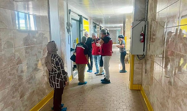 Hatay'da süt işleme tesisinde gıda güvenliği denetimi yapıldı