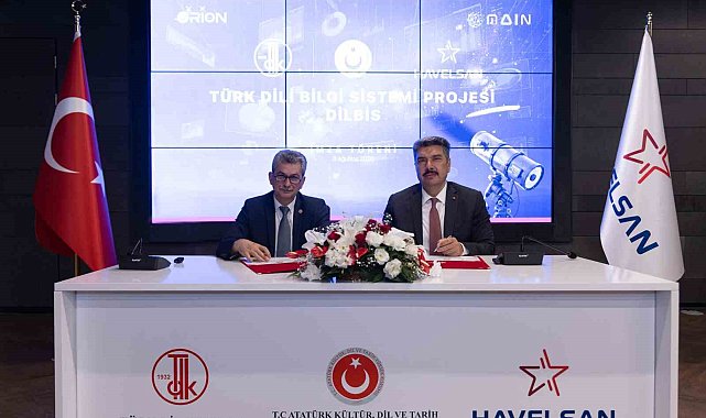 HAVELSAN ile TDK arasında Dijital Dönüşüm ve Yapay Zeka İş Birliği Protokolü imzalandı