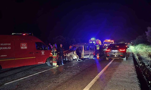 Havran-Balıkesir yolunda feci kaza