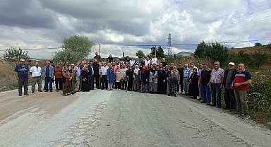 Havza'da taş ocağını genişletme planına mahalleli tepkisi
