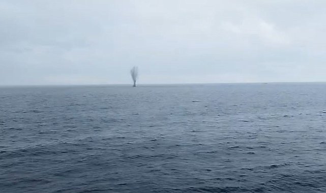 Hopa'daki insansız deniz aracı açık denizde imha edildi